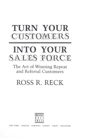 Book cover for Turn Your Customers Into Your Sales Force