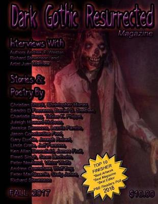 Book cover for Dark Gothic Resurrected Magazine Fall 2017