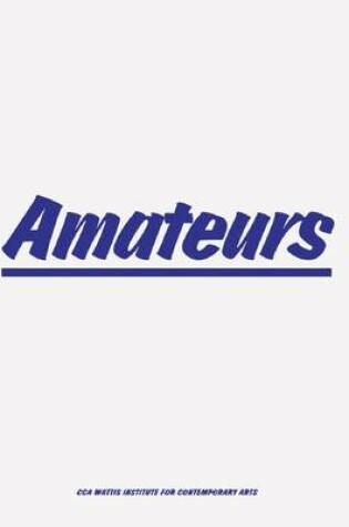 Cover of Amateurs
