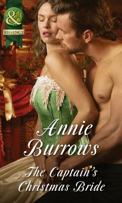 Book cover for The Captain's Christmas Bride