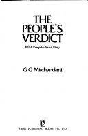 Book cover for People's Verdict