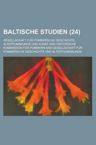 Cover of Baltische Studien (24)
