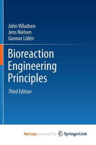 Cover of Bioreaction Engineering Principles