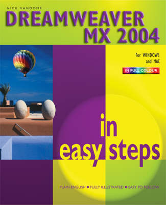 Cover of Dreamweaver MX 2004 in Easy Steps