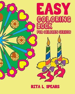 Book cover for Easy Coloring Book for Children Series6