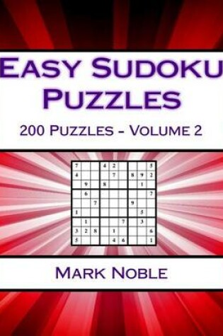 Cover of Easy Sudoku Puzzles Volume 2