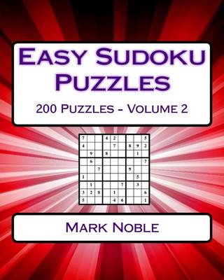 Cover of Easy Sudoku Puzzles Volume 2