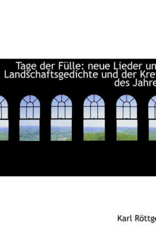 Cover of Tage Der Fulle