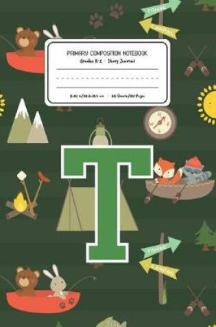 Cover of Primary Composition Notebook Grades K-2 Story Journal T