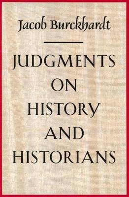 Book cover for Judgments on History and Historians