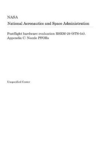 Cover of Postflight Hardware Evaluation Rsrm-29 (Sts-54). Appendix C