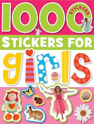 Book cover for 1000 Stickers for Girls