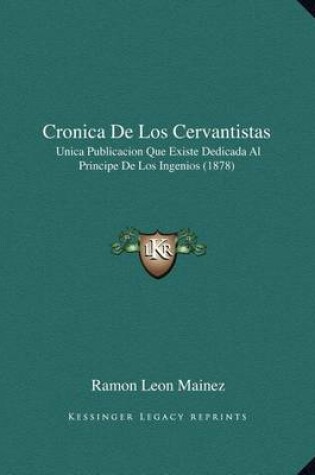 Cover of Cronica de Los Cervantistas