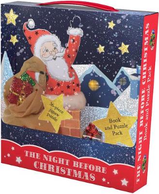 Book cover for The Night Before Christmas Book and Puzzle Pack