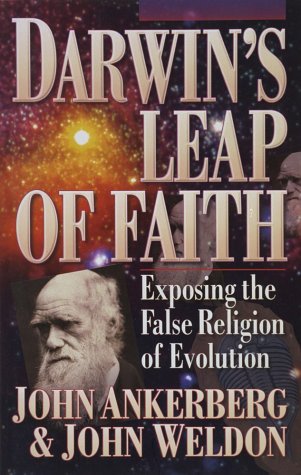 Book cover for Darwin's Leap of Faith