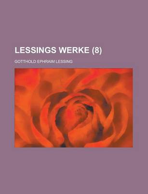 Book cover for Lessings Werke (8 )