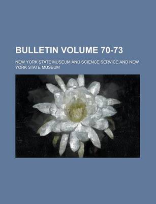 Book cover for Bulletin Volume 70-73