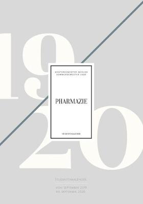 Book cover for Pharmazie Studentenkalender 2019-2020