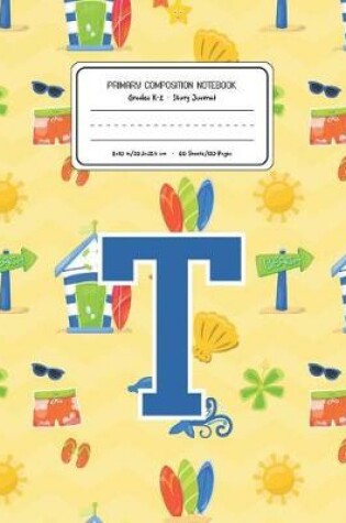 Cover of Primary Composition Notebook Grades K-2 Story Journal T