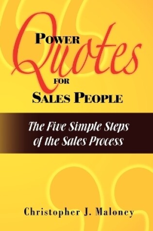 Cover of Power Quotes for Sales People