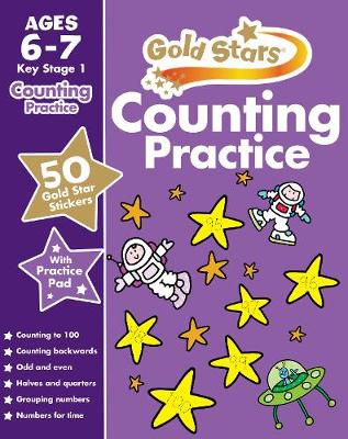 Book cover for Gold Stars Counting Practice Ages 6-7 Key Stage 1