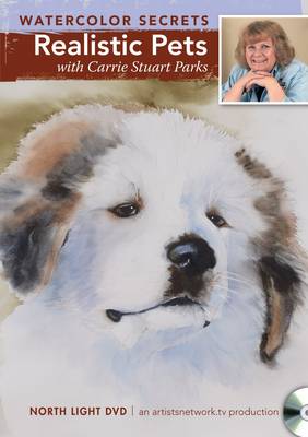 Book cover for Watercolor Secrets - Realistic Pets