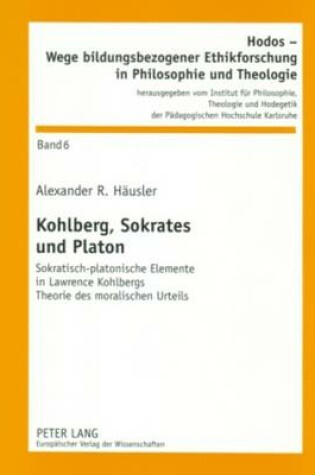 Cover of Kohlberg, Sokrates Und Platon