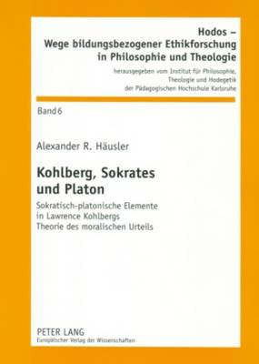 Cover of Kohlberg, Sokrates Und Platon