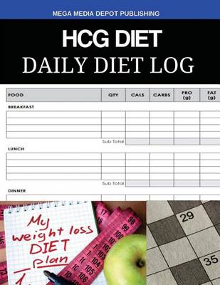 Book cover for Hcg Diet Daily Diet Log