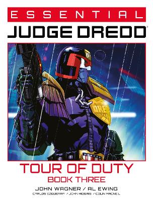 Book cover for Essential Judge Dredd: Tour of Duty - Book 3