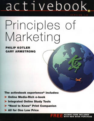 Book cover for ActiveBook, Principles of Marketing