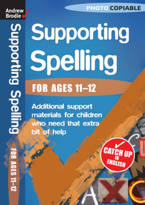 Cover of Supporting Spelling 11-12