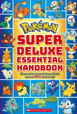 Book cover for Pokemon: Super Deluxe Essential Handbook