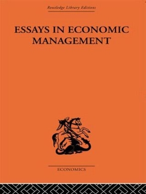 Book cover for Essays in Economic Management