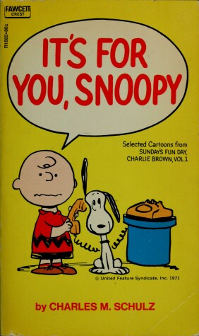 Cover of It's for You, Snoopy