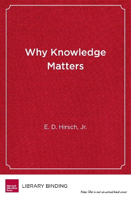 Book cover for Why Knowledge Matters
