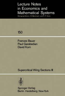 Cover of Supercritical Wing Sections III
