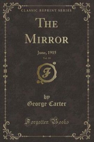 Cover of The Mirror, Vol. 10