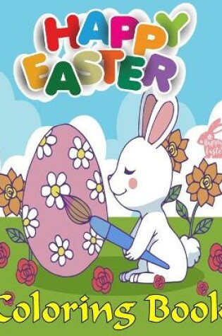 Cover of Happy Easter Coloring Book