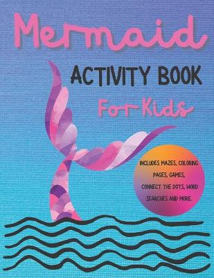 Book cover for Mermaid Activity Book for Kids