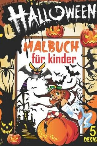 Cover of Halloween malbuch für kinder
