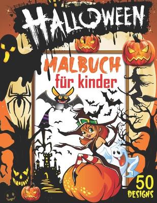 Book cover for Halloween malbuch für kinder