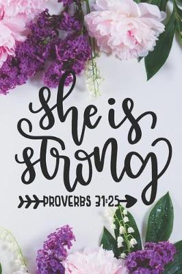 Book cover for She is Strong Proverbs 31