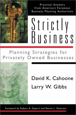 Book cover for Strictly Business