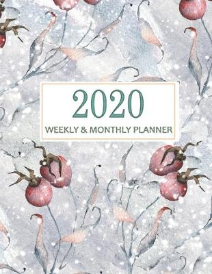 Book cover for 2020 planner weekly and monthly