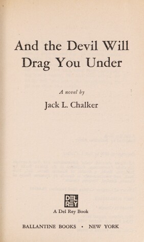 Book cover for And the Devil Will Drag You under