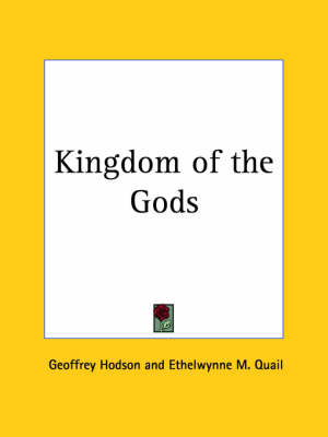 Book cover for Kingdom of the Gods