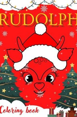 Cover of Rudolph coloring book