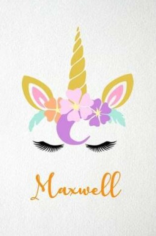 Cover of Maxwell A5 Lined Notebook 110 Pages