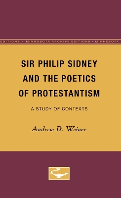 Book cover for Sir Philip Sidney and the Poetics of Protestantism